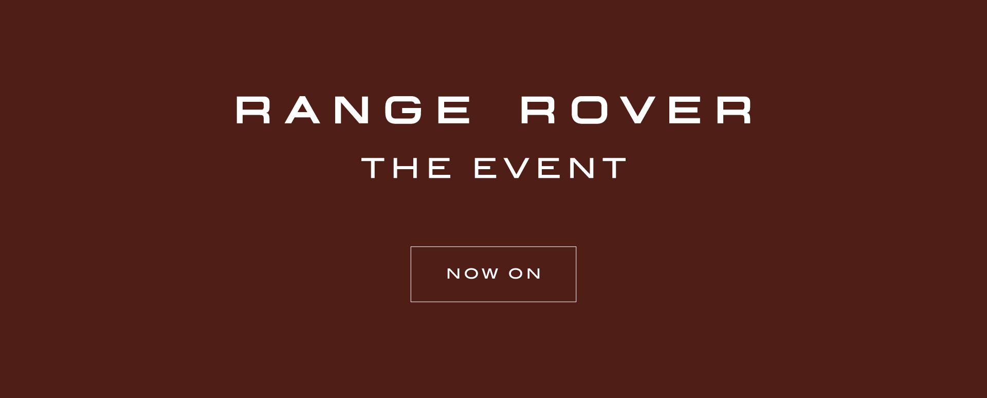 Range Rover Event
