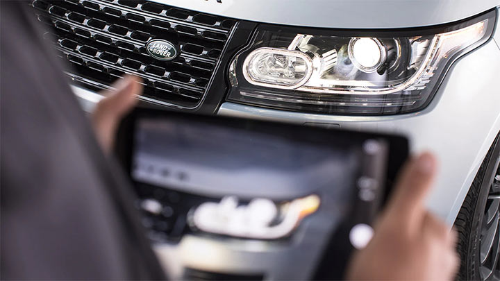 land rover video check