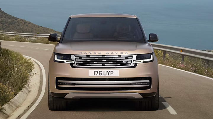 Range Rover Front Driving