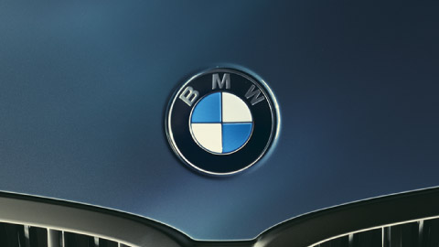 BMW bonnet badge