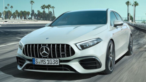 Mercedes-AMG A 45 Front Driving