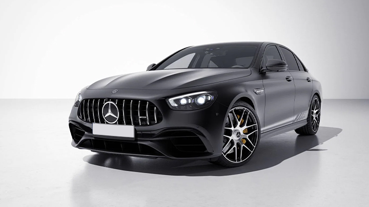 Grey Mercedes-AMG E 63 Final Edition