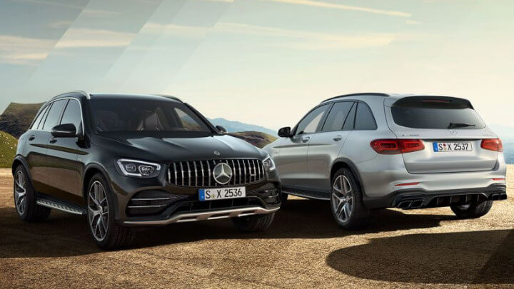 Mercedes-AMG GLC Front, Rear