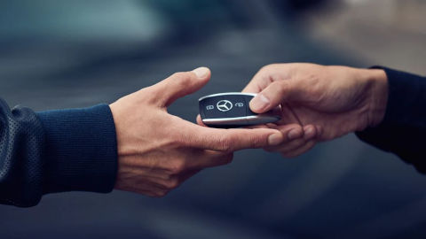 Mercedes-Benz Key Handover