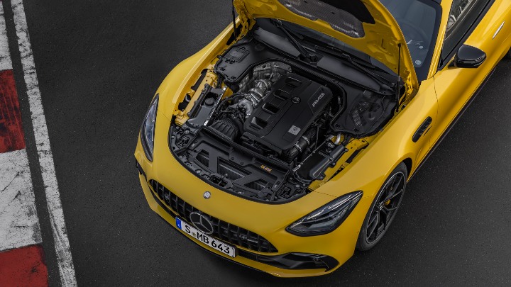 Mercedes-AMG GT Coupe engine bay