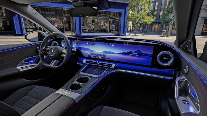 Mercedes-Benz C-Class Electric interior dashboard