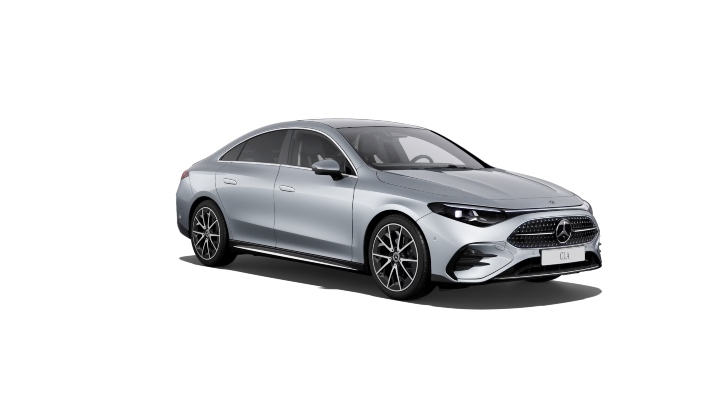 Silver Mercedes-Benz CLA Premium