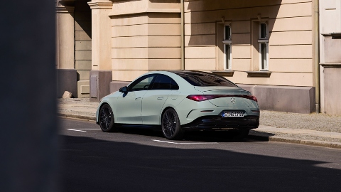 Mint Mercedes-Benz CLA Exterior Rear Static