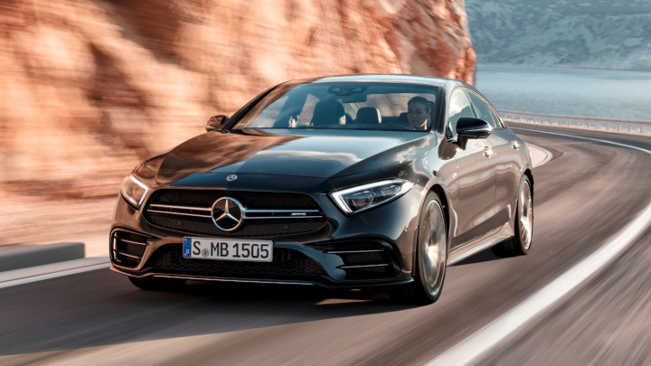 Mercedes-Benz CLS AMG Line Front Driving