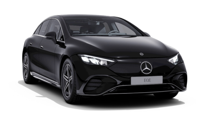 Black EQE 350 AMG-Line by Mercedes EQ