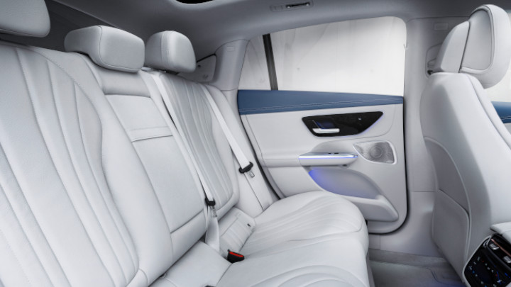 Mercedes-Benz EQE Rear Interior
