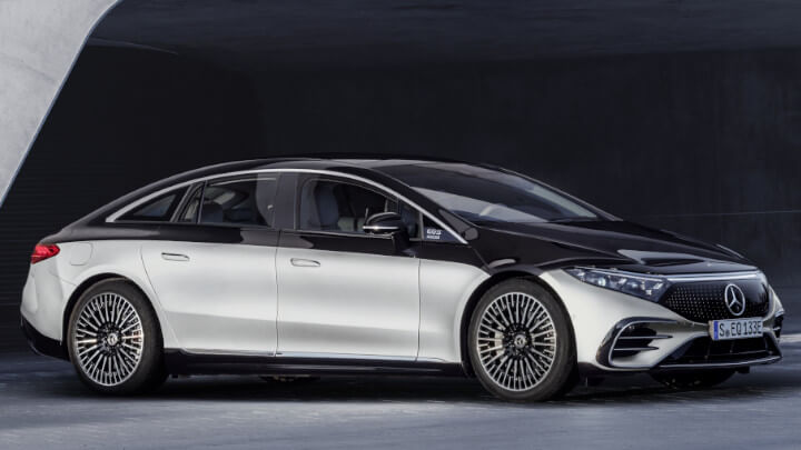 Mercedes-Benz EQS Side