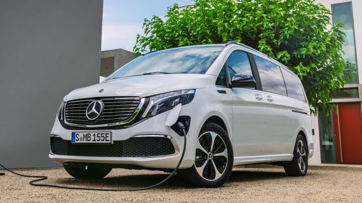 Mercedes-Benz EQV Charging