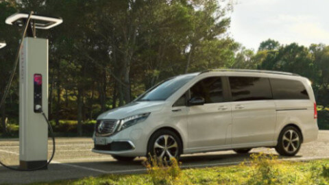 Mercedes-Benz EQV Charging Station