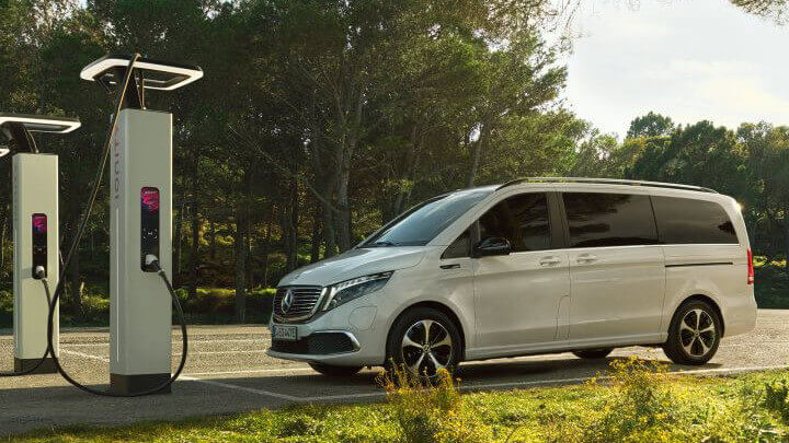 Mercedes-Benz EQV Charging Station 720 x 405