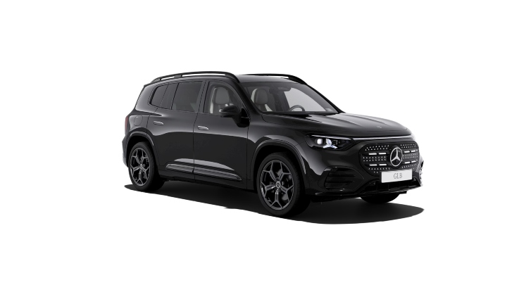 Black Mercedes Benz GLB Electric Premium Plus trim