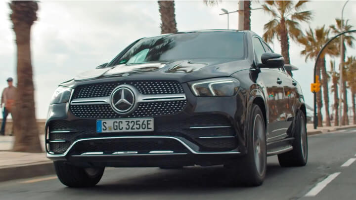 Mercedes-Benz GLE Coupe PHEV Driving