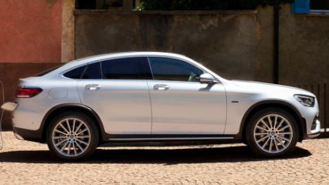 Mercedes-Benz GLC Coupe PHEV Side