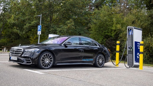 Mercedes-Benz S-Class Plug-in Hybrid Charging