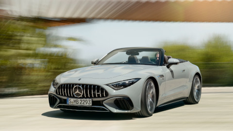 Grey Mercedes-AMG SL Exterior Front