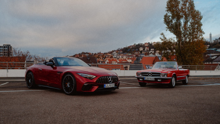 Mercedes-Benz Models Red