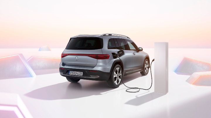 Mercedes-Benz EQB Charging rear