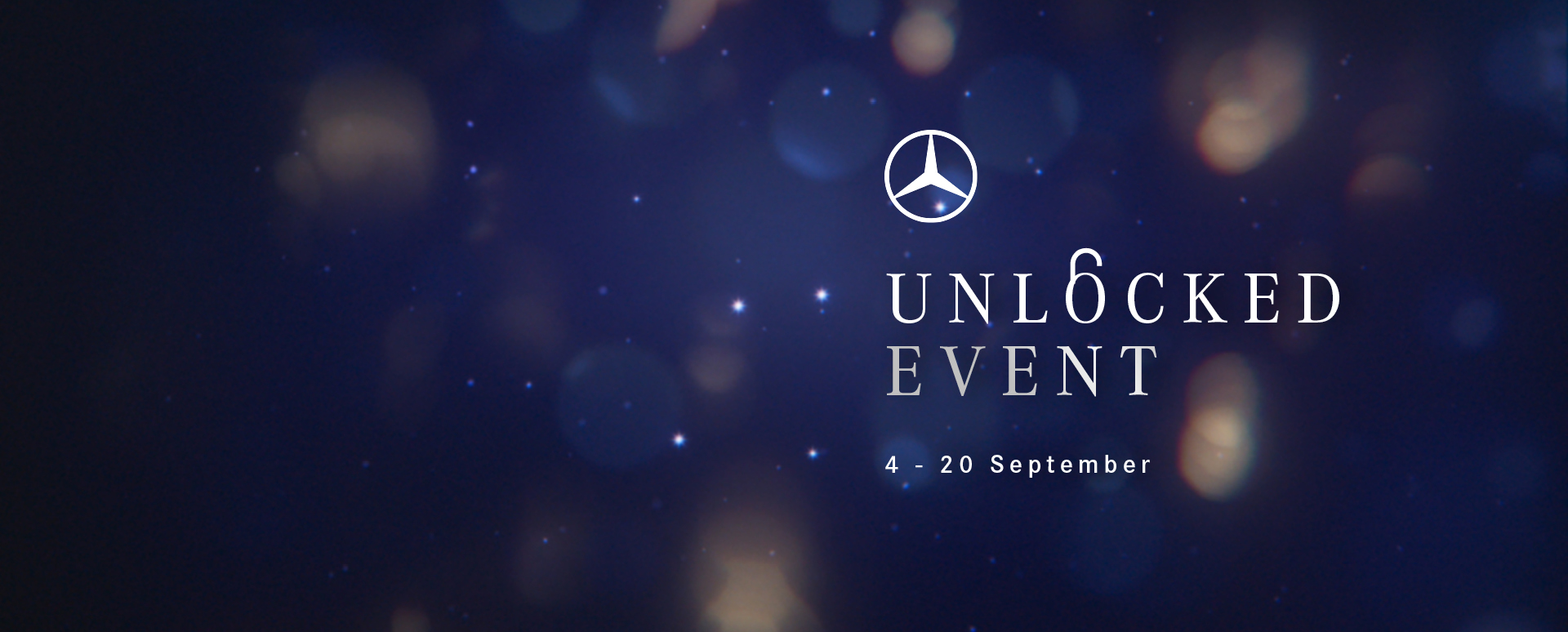 Mercedes-Benz Unlocked Event Text