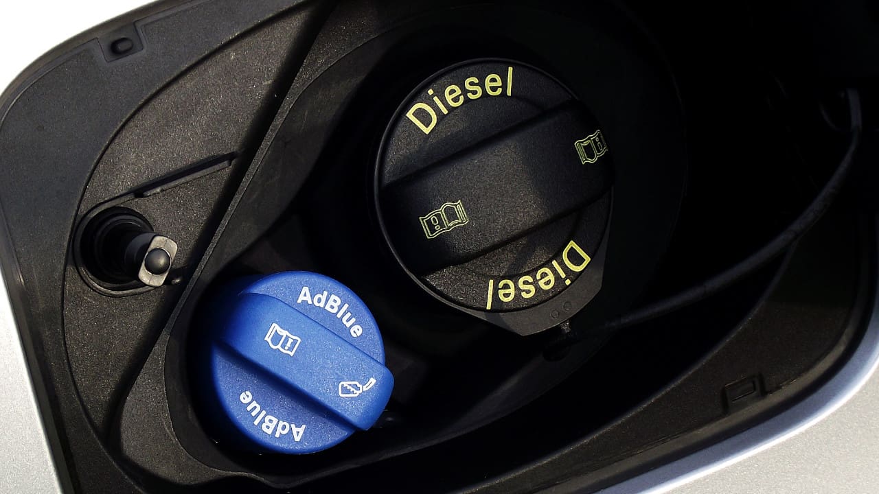 Diesel and Adblue Fuel Caps
