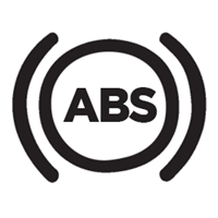 ABS malfunction light icon