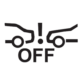 Active Brake Assist light icon