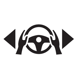 Active Lane Assist light icon