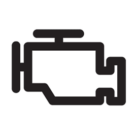 Check Engine Warning light icon