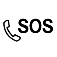 Mercedes SOS light icon