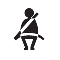 Seat Belt light icon