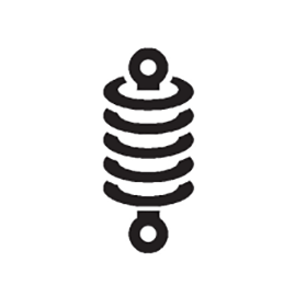 Suspension Fault light icon