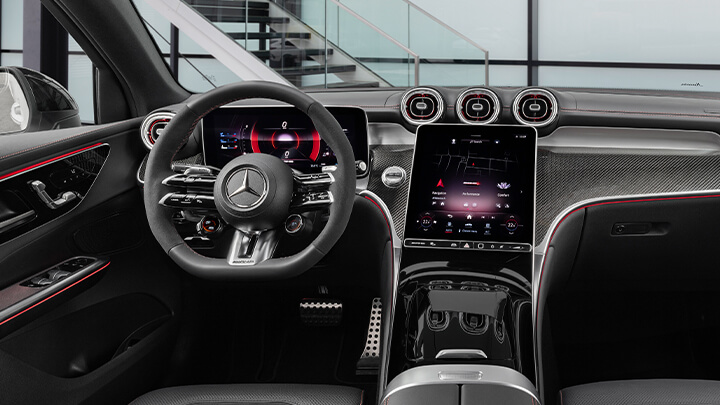 Mercedes-AMG GLC Coupe Interior