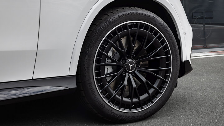 Mercedes-AMG GLC Coupe Black Alloy Wheel