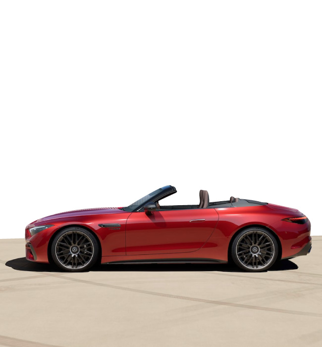 Red Mercedes-AMG SL Exterior Side Static