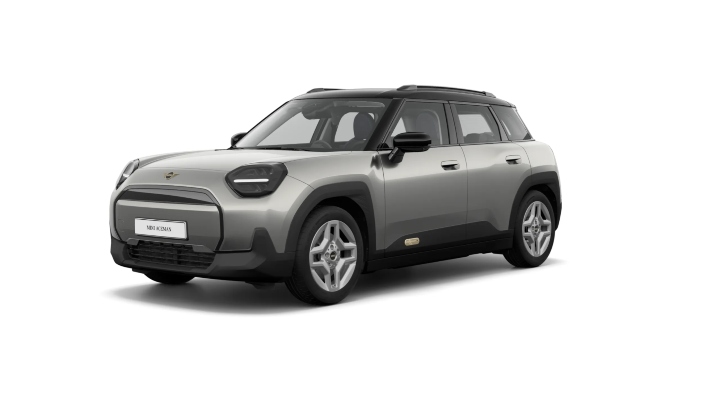Silver MINI Aceman Classic Exterior Front in Studio