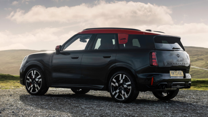 MINI John Cooper Works Countryman Rear Side Angle