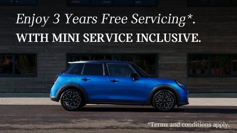 Mini 3 years free servicing event