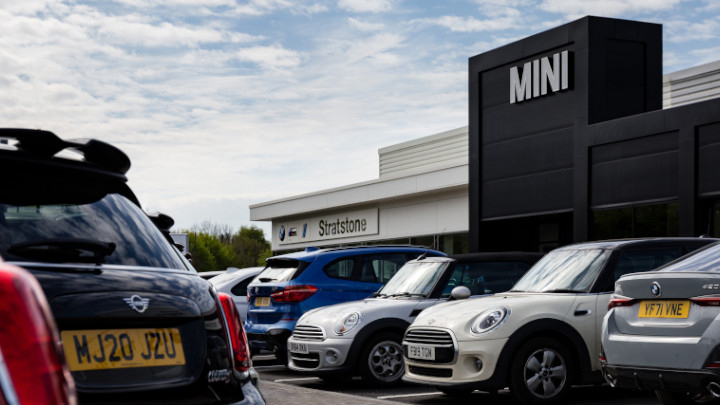 Stratstone MINI Car Park in Derby