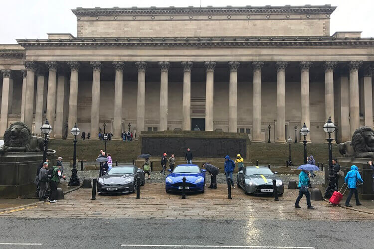 aston martin at st georges hall liverpool