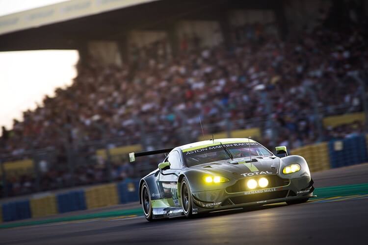 aston martin racing at le mans