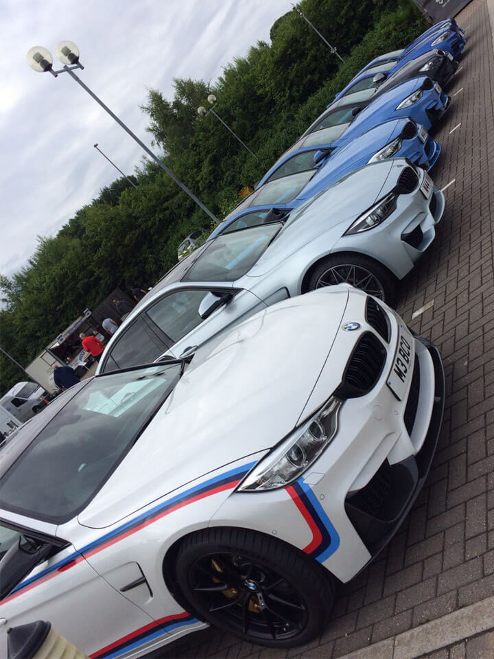 bmw cars at car cafe