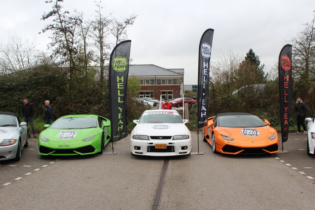 hell yeah at car cafe nottingham