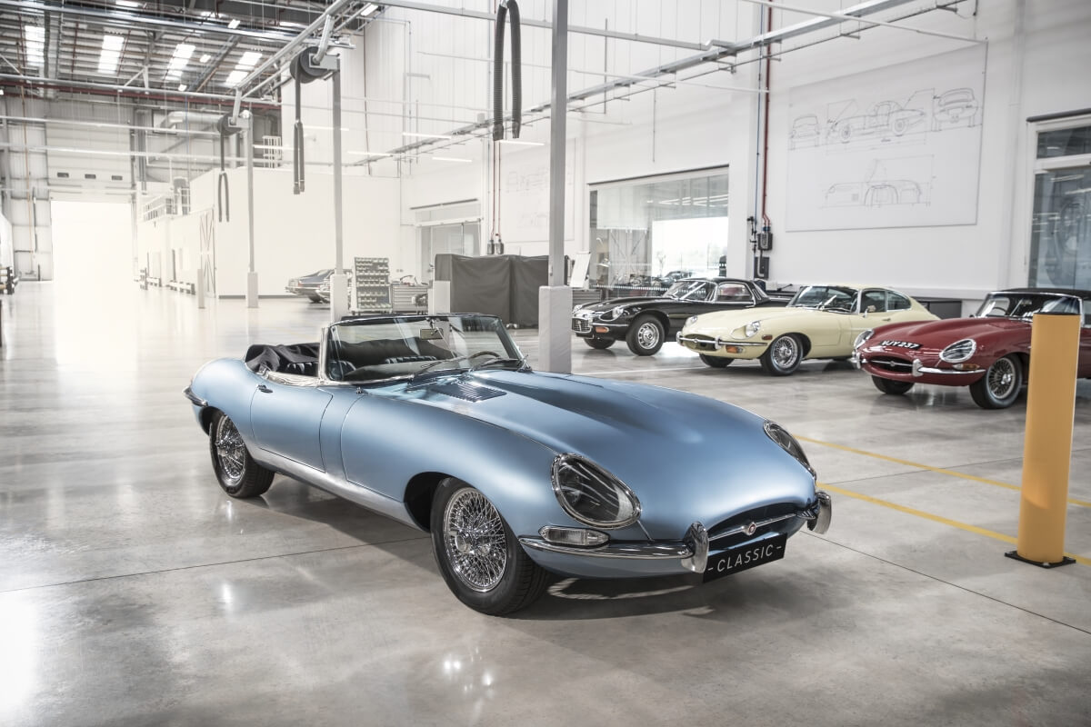 jaguar electric e-type