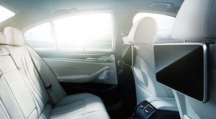 bmw 5 series back seats