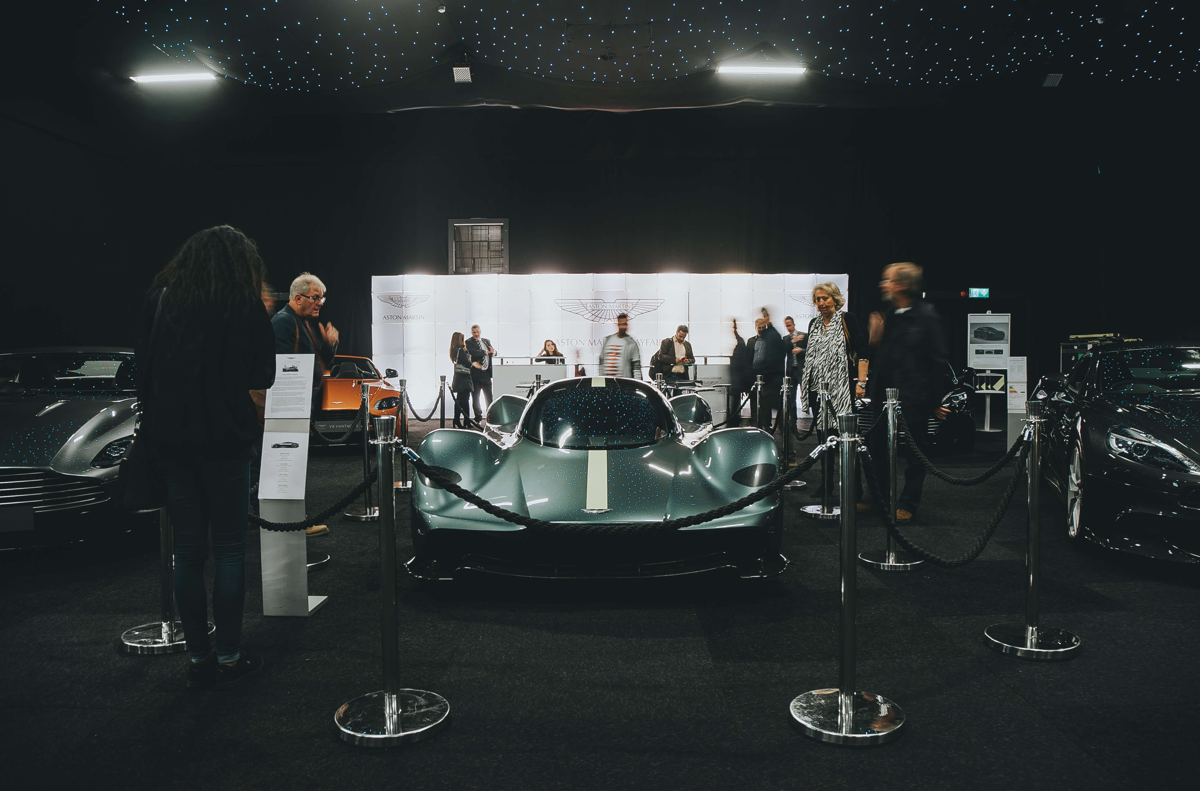 aston martin valkyrie at london motor show