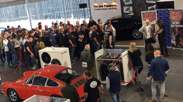 magnus walker at porsche wolverhampton